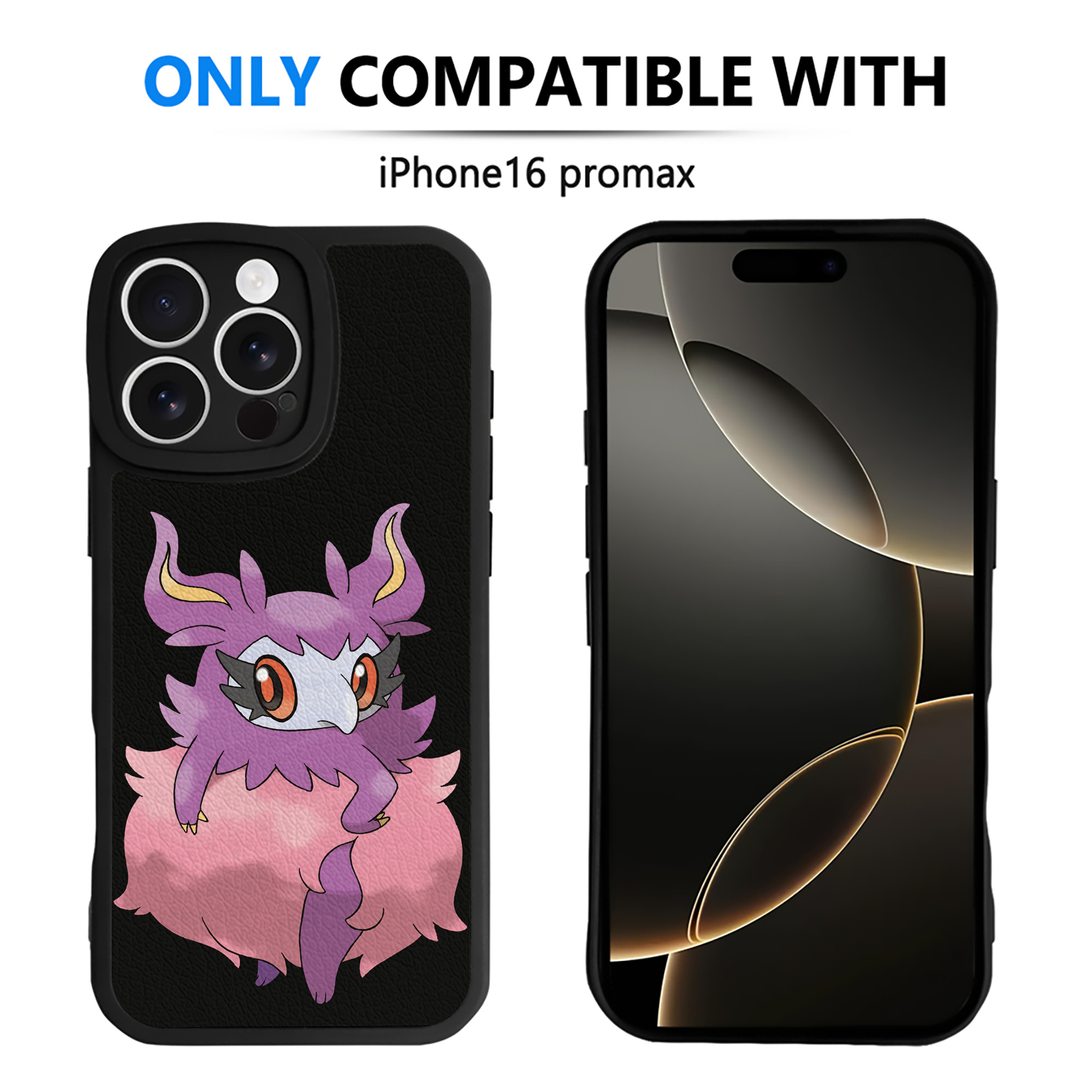 （画像用） ポケットモンスター Pokémon 【iPhone 16シリーズ対応】シリコンスマホケース（レザー調） 材質：シリコン